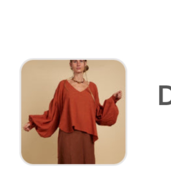 Dejá Smock Rust - Picture 3 of 11